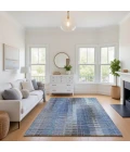 Addison Mayfield Blue AMF2261 - 8ft. Round Rug