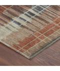 Addison Mayfield Brown AMF2261 - 8ft. Round Rug
