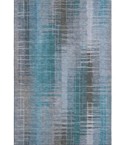 Addison Mayfield Teal AMF2261 8ft. x 10ft. Rect. Rug