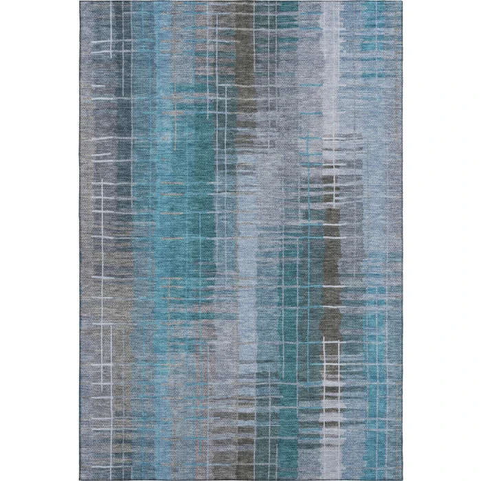 Addison Mayfield Teal AMF2261 8ft. x 10ft. Rect. Rug