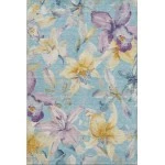 Addison Mayfield Teal AMF2262 5ft. x 7ft. 6in. Rect. Rug