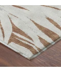 Addison Mayfield Orange AMF2263 - 8ft. Round Rug