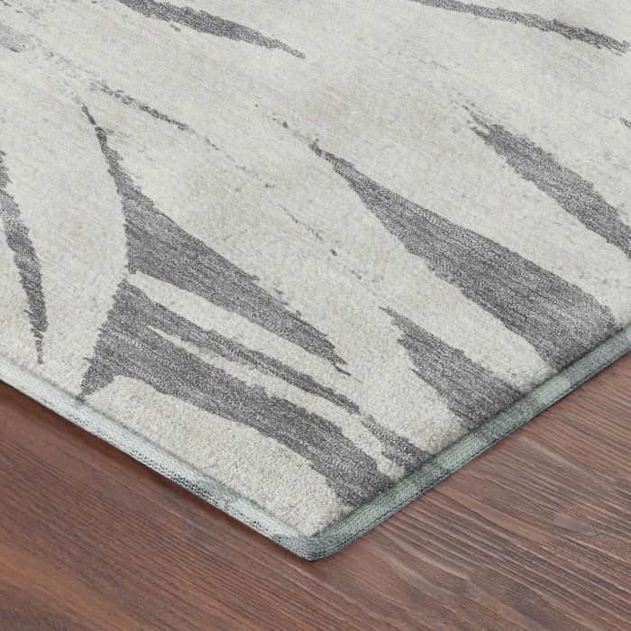 Addison Mayfield Gray AMF2263 - 8ft. Round Rug