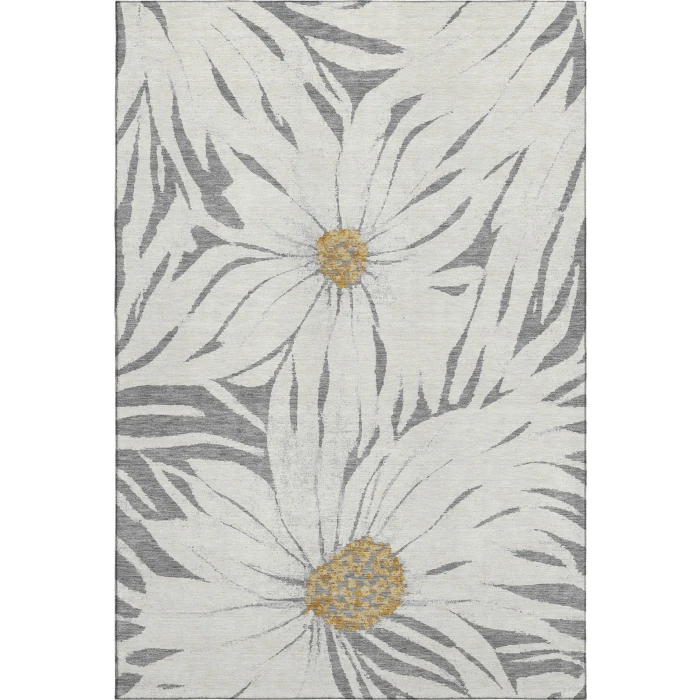 Addison Mayfield Gray AMF2263 - 8ft. Round Rug