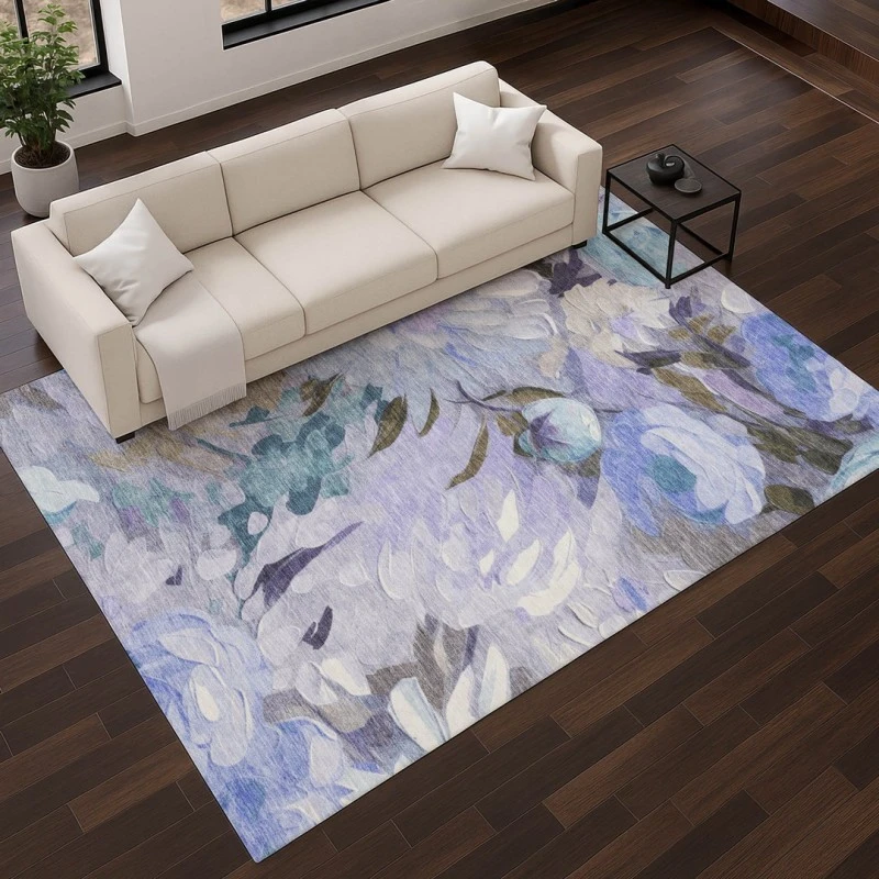 Addison Mayfield Purple AMF2264 2ft. 3in. x 7ft. 6in. Rect. Rug