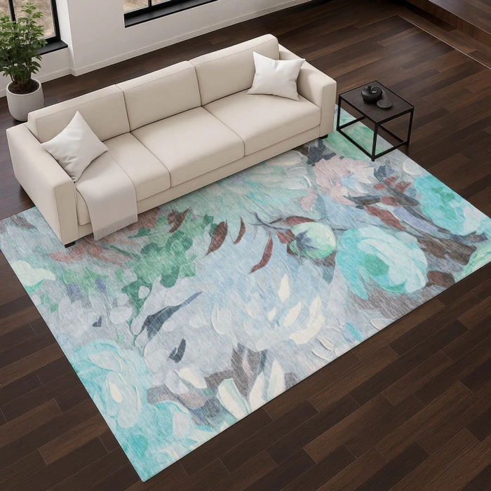 Addison Mayfield Blue AMF2264 9ft. x 12ft. Rect. Rug