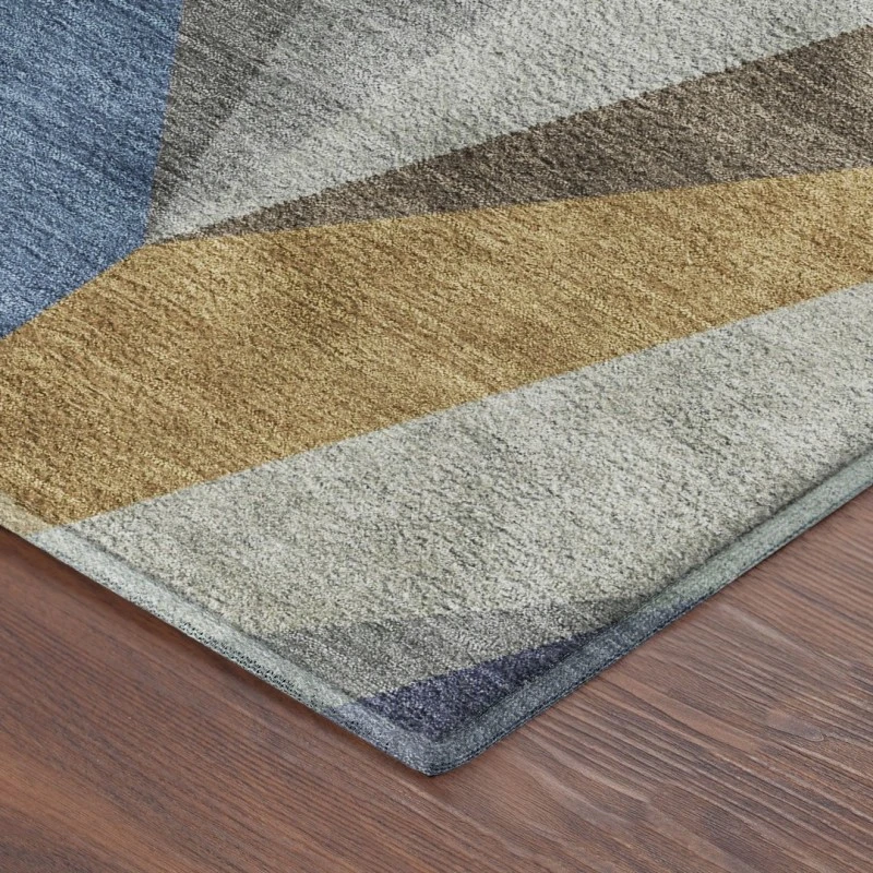 Addison Mayfield Gold AMF2265 - 8ft. Round Rug