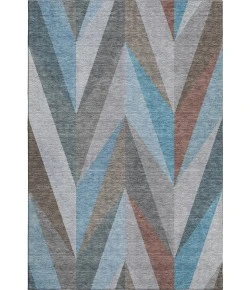 Addison Mayfield Teal AMF2265 5ft. x 7ft. 6in. Rect. Rug