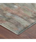 Addison Mayfield Orange AMF2266 - 8ft. Round Rug