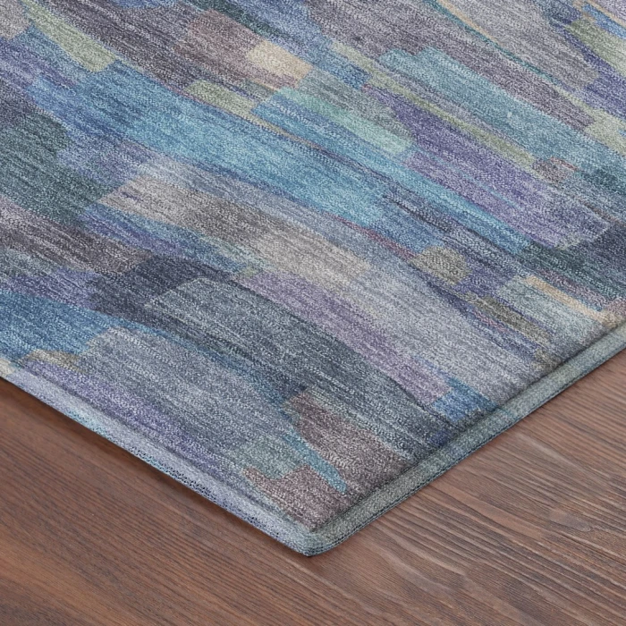 Addison Mayfield Blue AMF2266 - 8ft. Round Rug