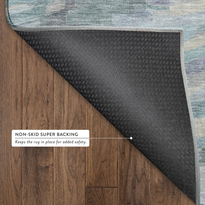 Addison Mayfield Teal AMF2266 - 8ft. Round Rug