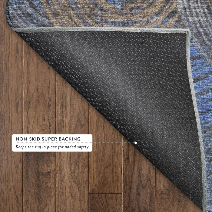 Addison Mayfield Blue AMF2267 2ft. 3in. x 7ft. 6in. Rect. Rug