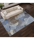 Addison Mayfield Blue AMF2267 2ft. 3in. x 7ft. 6in. Rect. Rug