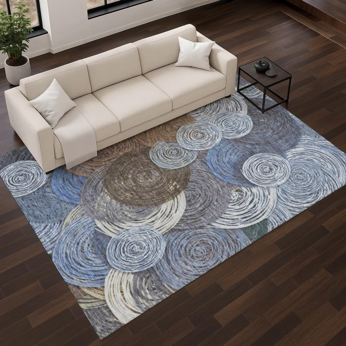 Addison Mayfield Blue AMF2267 2ft. 3in. x 7ft. 6in. Rect. Rug