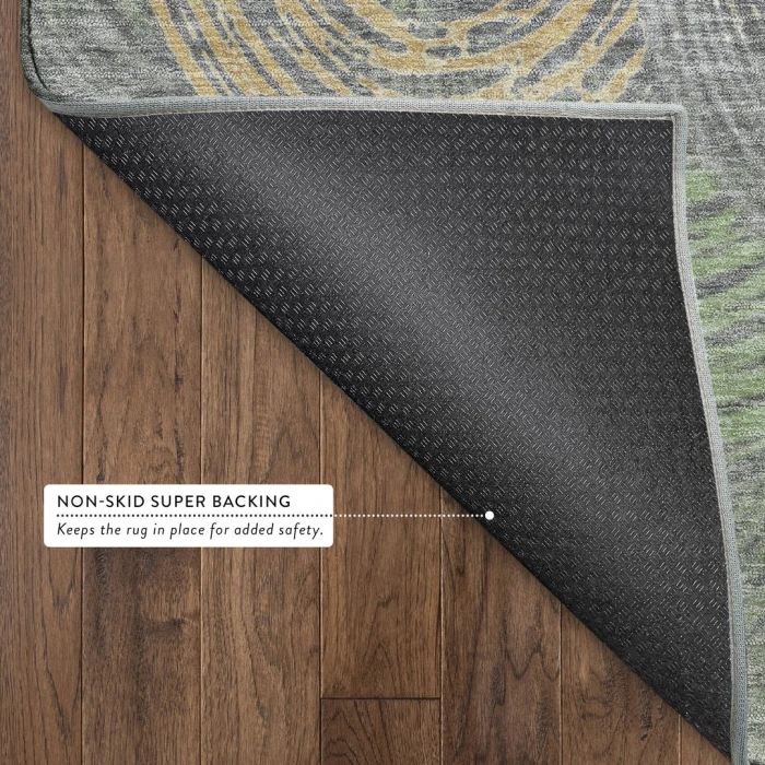 Addison Mayfield Green AMF2267 - 8ft. Round Rug