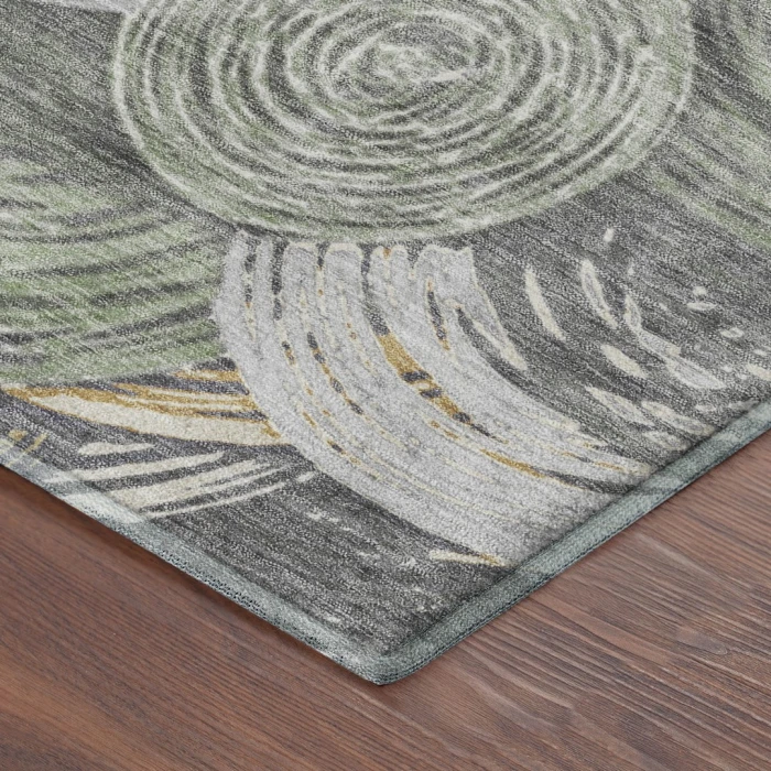 Addison Mayfield Green AMF2267 - 8ft. Round Rug