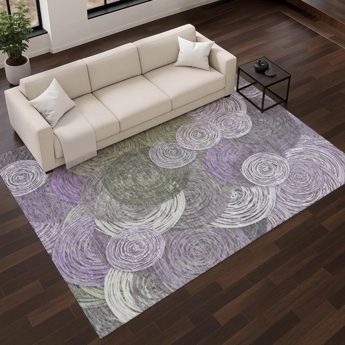Addison Mayfield Purple AMF2267 9ft. x 12ft. Rect. Rug