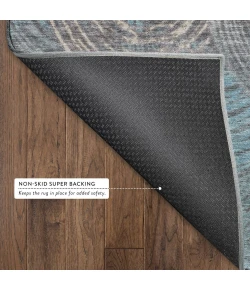 Addison Mayfield Teal AMF2267 8ft. x 10ft. Rect. Rug
