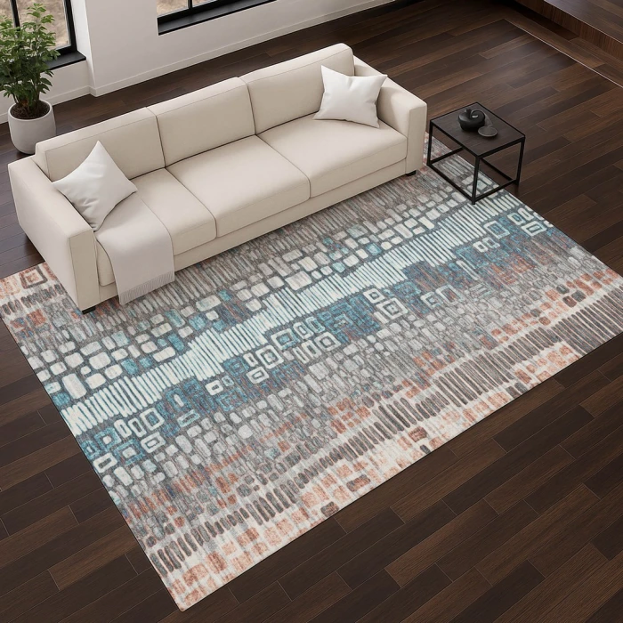 Addison Mayfield Orange AMF2268 2ft. 3in. x 7ft. 6in. Rect. Rug