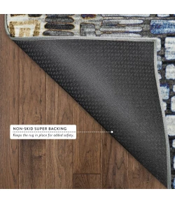 Addison Mayfield Gray AMF2268 - 8ft. Round Rug