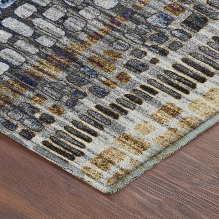 Addison Mayfield Gray AMF2268 - 8ft. Round Rug