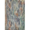 Addison Mayfield Orange AMF2269 - 8ft. Round Rug
