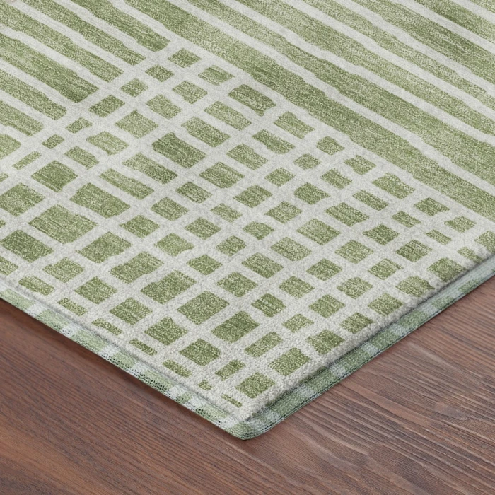 Addison Mayfield Green AMF2270 - 8ft. Round Rug