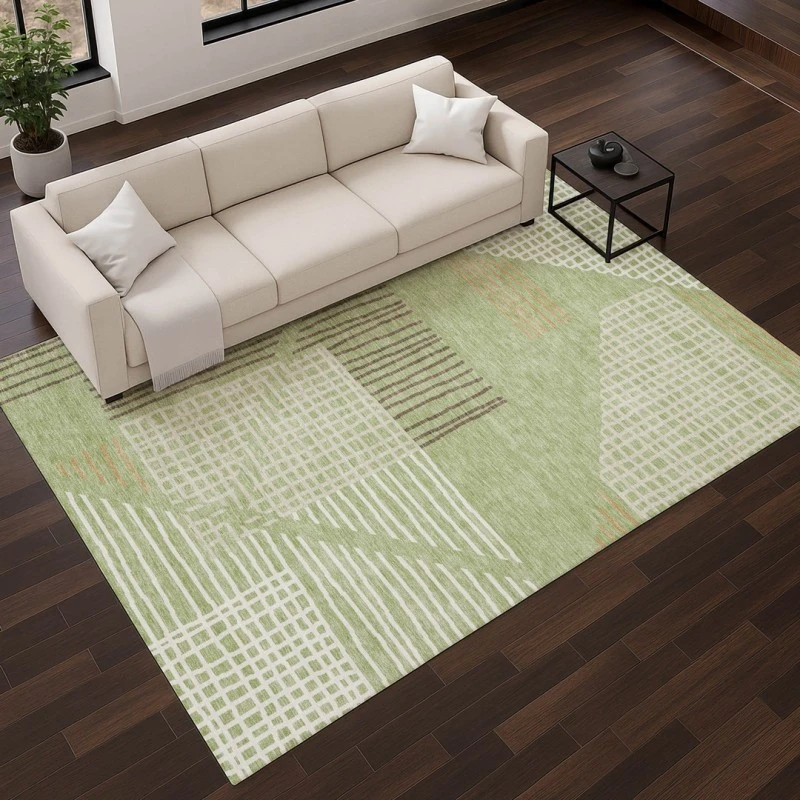 Addison Mayfield Green AMF2270 5ft. x 7ft. 6in. Rect. Rug