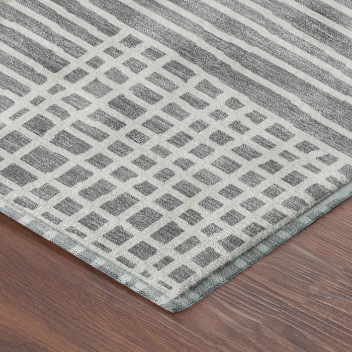 Addison Mayfield Gray AMF2270 - 8ft. Round Rug