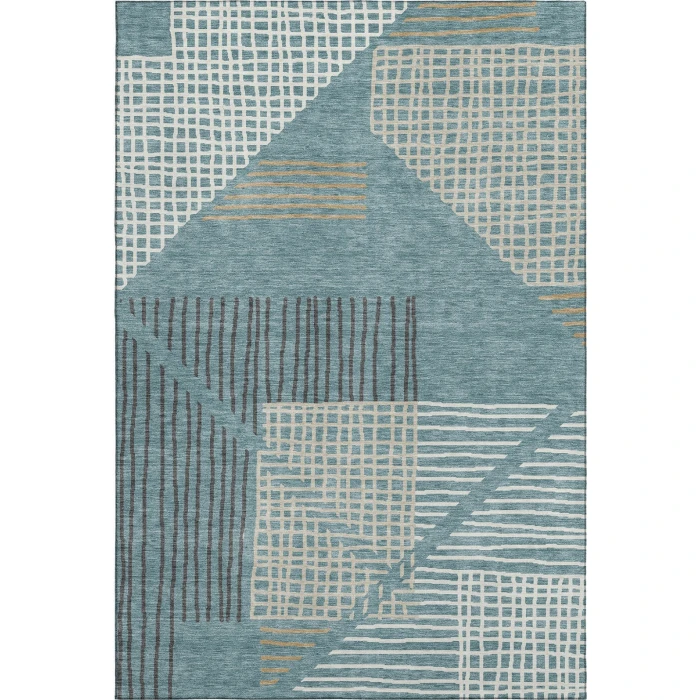 Addison Mayfield Teal AMF2270 2ft. 3in. x 7ft. 6in. Rect. Rug