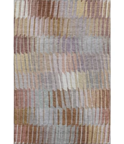 Addison Mayfield Orange AMF2271 - 8ft. Round Rug