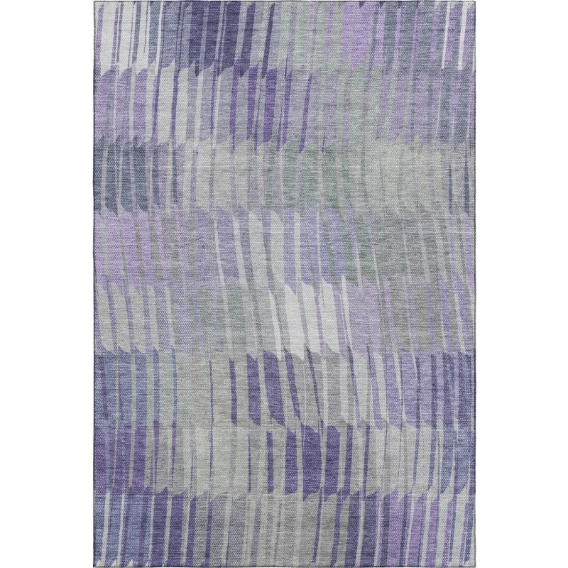 Addison Mayfield Purple AMF2271 9ft. x 12ft. Rect. Rug