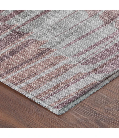 Addison Mayfield Red AMF2271 - 8ft. Round Rug