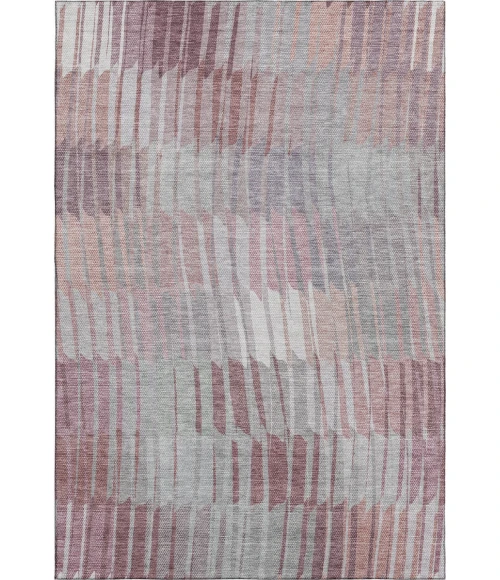 Addison Mayfield Red AMF2271 - 8ft. Round Rug