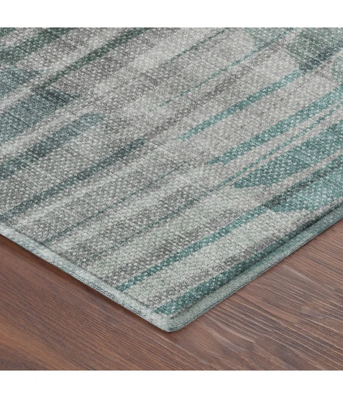 Addison Mayfield Teal AMF2271 2ft. 3in. x 7ft. 6in. Rect. Rug