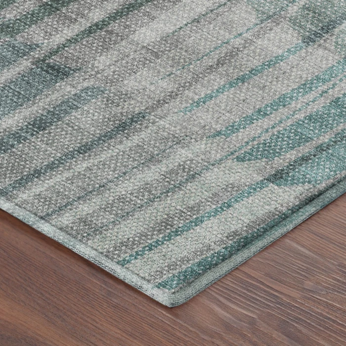 Addison Mayfield Teal AMF2271 2ft. 3in. x 7ft. 6in. Rect. Rug