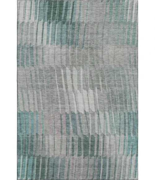 Addison Mayfield Teal AMF2271 2ft. 3in. x 7ft. 6in. Rect. Rug