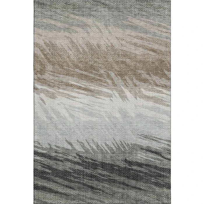 Addison Mayfield Brown AMF2272 - 8ft. Round Rug