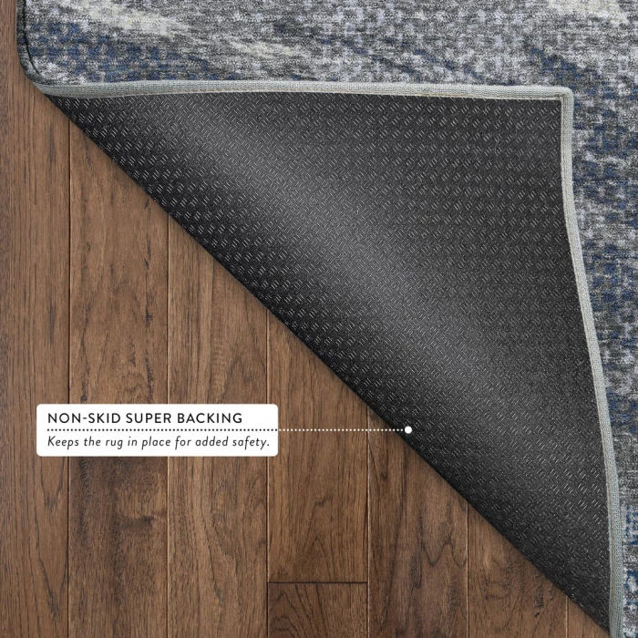 Addison Mayfield Blue AMF2272 - 8ft. Round Rug