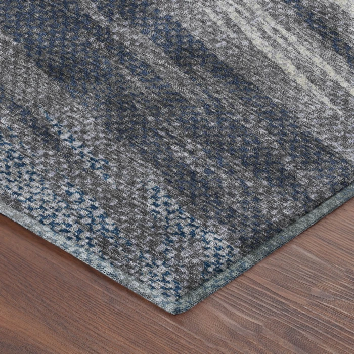Addison Mayfield Blue AMF2272 - 8ft. Round Rug