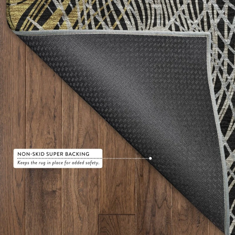 Addison Mayfield Black AMF2273 8ft. x 10ft. Rect. Rug