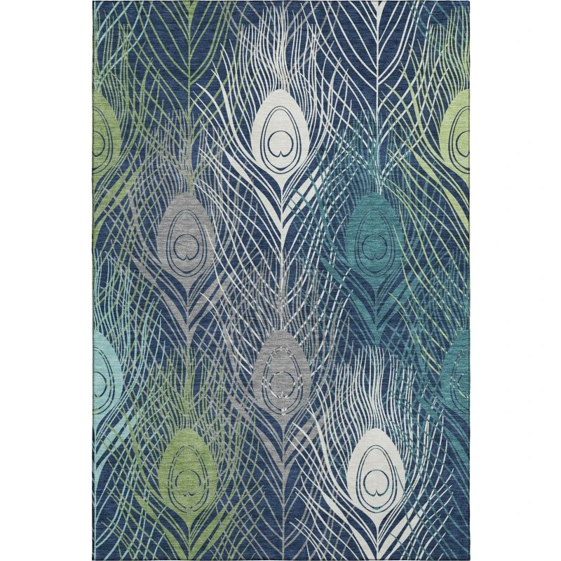 Addison Mayfield Blue AMF2273 8ft. x 10ft. Rect. Rug