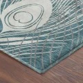 Addison Mayfield Teal AMF2273 - 8ft. Round Rug