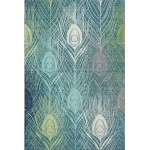 Addison Mayfield Teal AMF2273 8ft. x 10ft. Rect. Rug