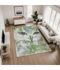 Addison Mayfield Green AMF2274 - 8ft. Round Rug