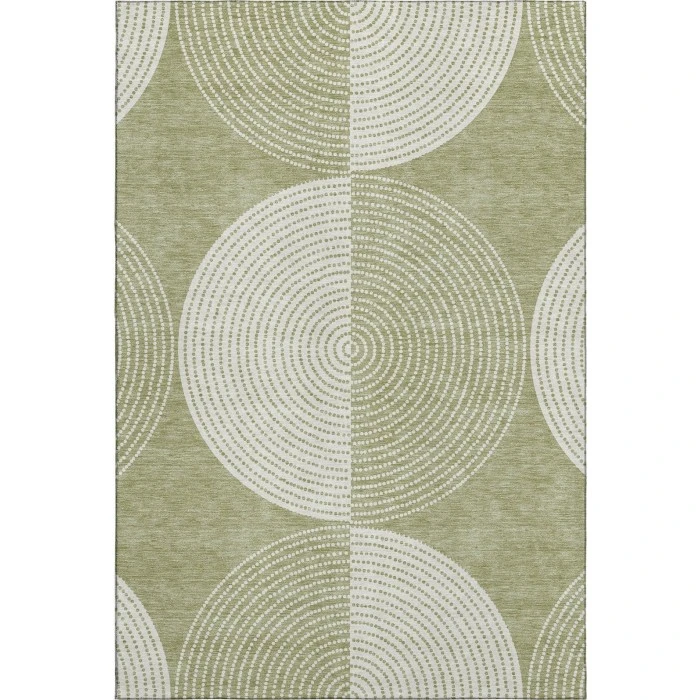Addison Mayfield Green AMF2275 - 8ft. Round Rug