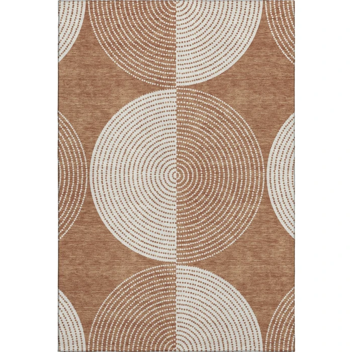 Addison Mayfield Orange AMF2275 5ft. x 7ft. 6in. Rect. Rug