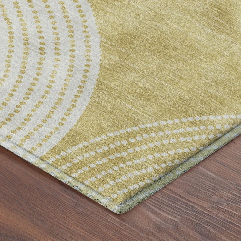 Addison Mayfield Gold AMF2275 2ft. 3in. x 7ft. 6in. Rect. Rug