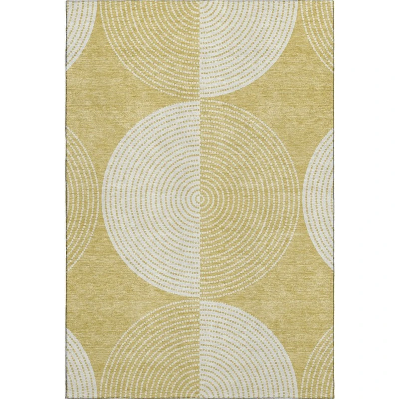 Addison Mayfield Gold AMF2275 2ft. 3in. x 7ft. 6in. Rect. Rug