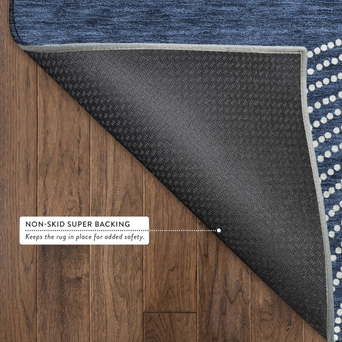 Addison Mayfield Blue AMF2275 - 8ft. Round Rug